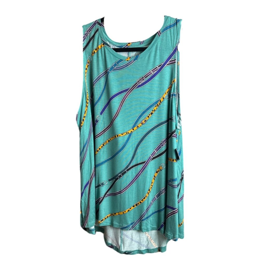 Apt. 9 Patterned Sleeveless Blouse